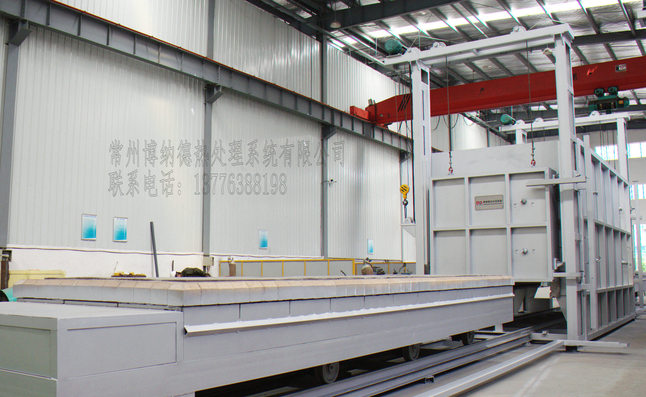 大型全纖維臺車式電阻爐